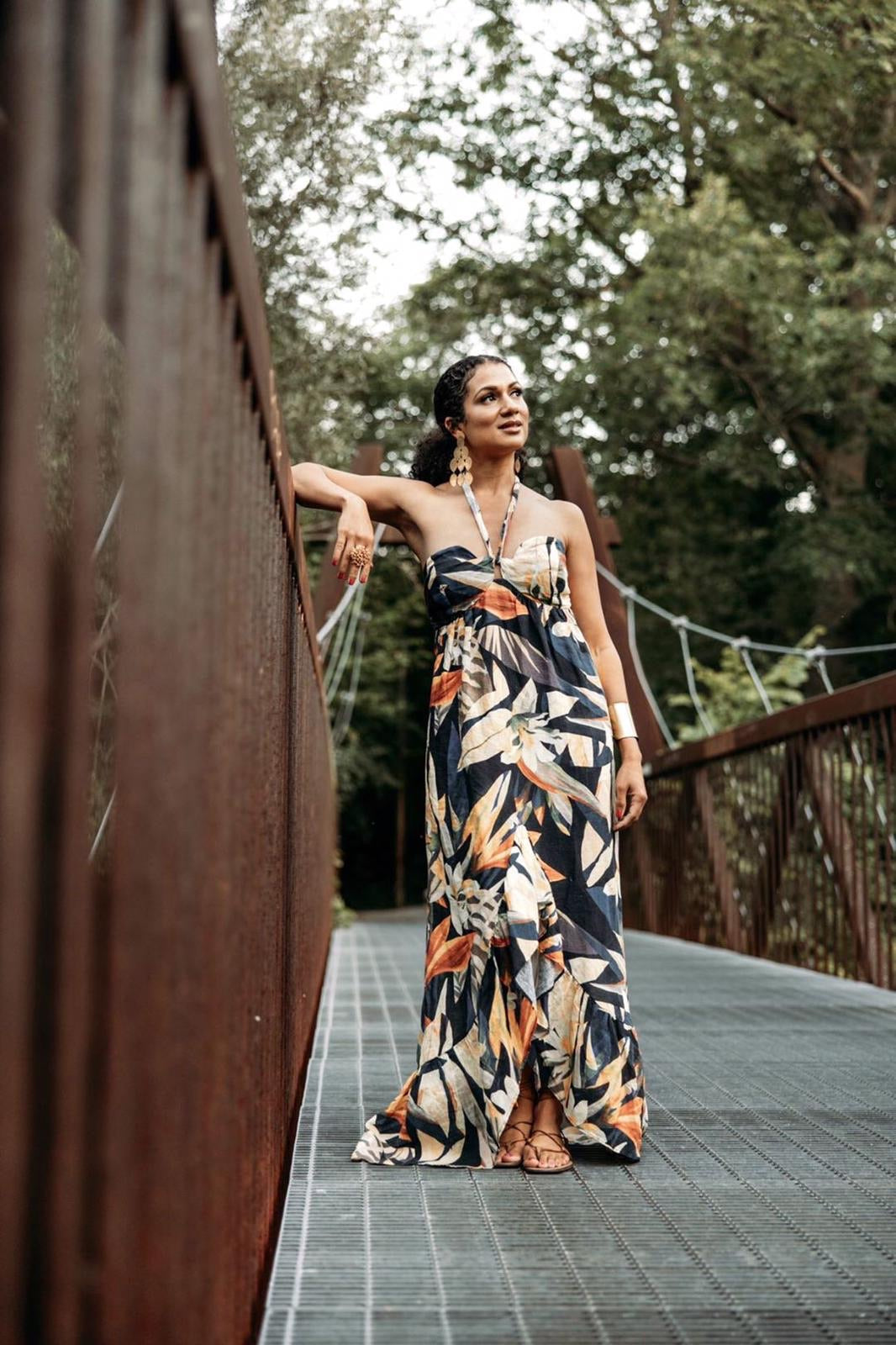 Riviera Dress - Flora